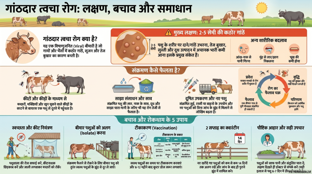 गांठदार त्वचा रोग (Lumpy Skin Disease)