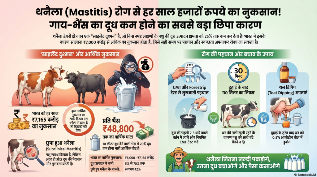 थनैला (Mastitis) रोग